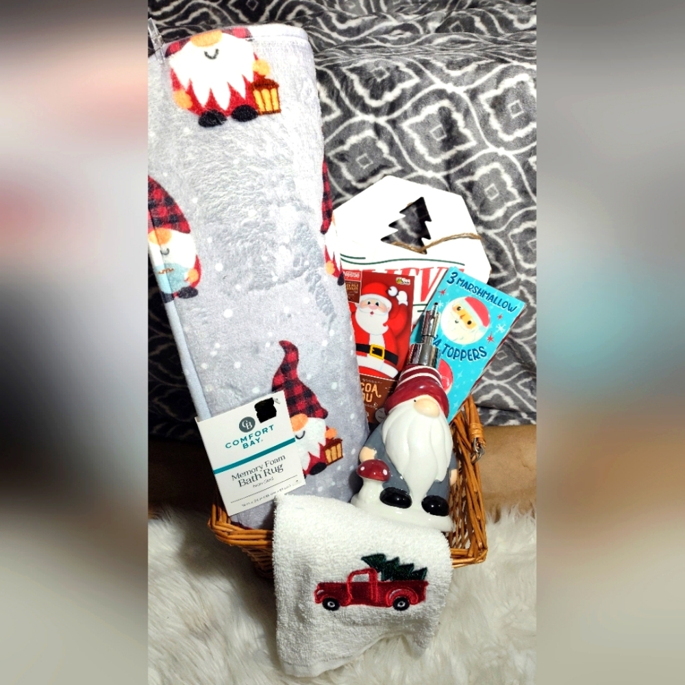 New Christmas Bathroom Decor Gift Set